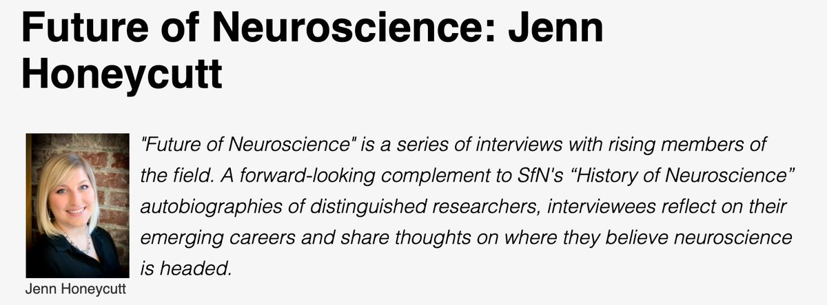 So thrilled to be featured in the recent @SfNtweets Neuroscience Quarterly! Excited to share my story about my unique path (from art to neuro), and what it's like being a queer person in the field.🏳️‍🌈 #LGBTQSTEM #WomenInSTEM 

bit.ly/3k7e22A
