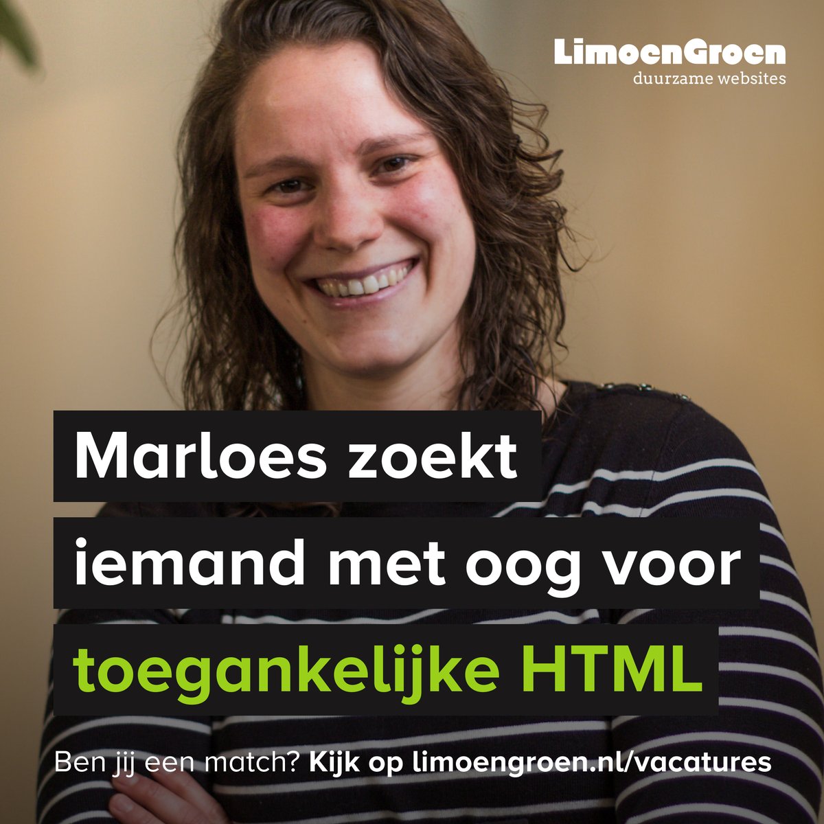 ronderdigital's tweet photo. Marloes houdt van cappuccino’s. Ben jij #PHPOntwikkelaar en heb je oog voor #toegankelijke code? Solliciteer nu en wie weet zet Marloes binnenkort ook voor jou zo’n lekkere bak! Bekijk de openstaande vacatures via https://t.co/JghCaOf1EX of mail naar hallo@limoengroen.nl. https://t.co/z8H9xqDzcZ