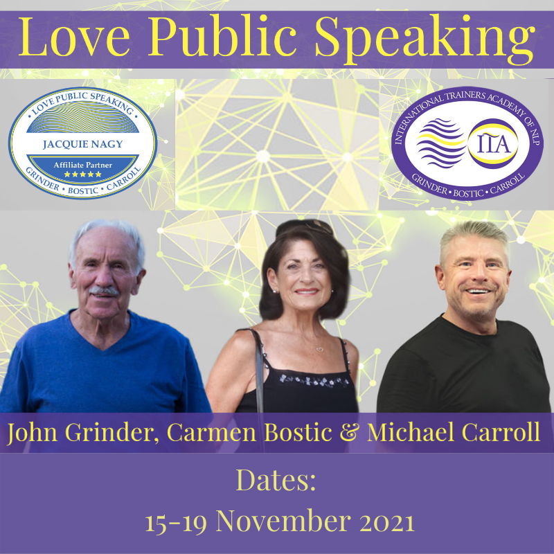 JacquieNagy's tweet photo. I am honoured to be the Canadian NLP TRAINING Facilitator for this year's <3 LOVE PUBLIC SPEAKING. LPS will start on 15th-19th of November 2021. 

Hurry register today! :-) 
https://t.co/MJ5g9skKW3

 #lovepublicspeaking #holisticdirections #nlptrainingcanada https://t.co/1aceQTbGU1