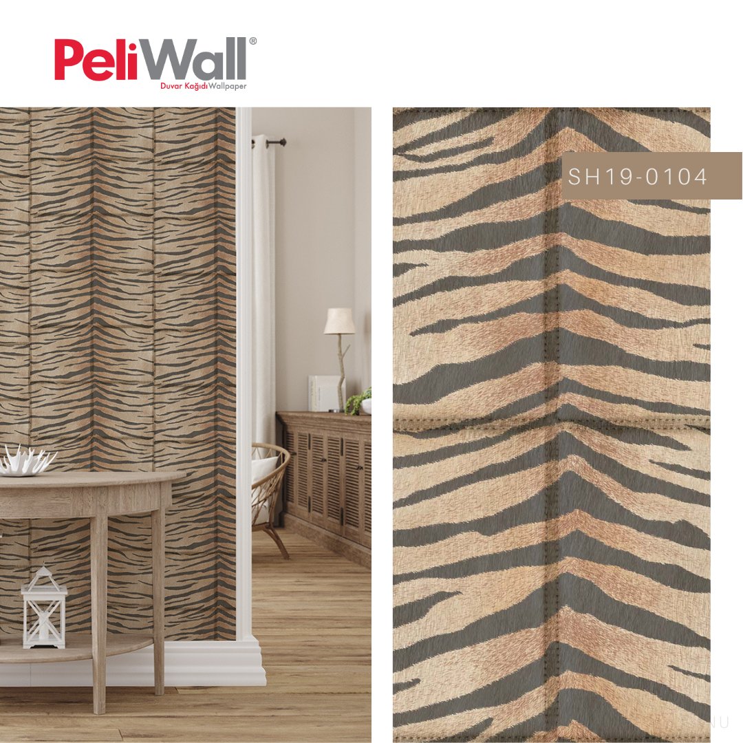 İlhamını ve tasarım çizgilerini doğa ve doğal hayattan alan Sahara Koleksiyonuna ait Tiger duvar kağıdı, kaplan desenini birebir şekilde yaşam alanlarınıza uygulamanıza imkan sağlıyor.
PeliWall – Sahara Koleksiyonu
SH19-0104 / SH19-0105 - buypeli.com