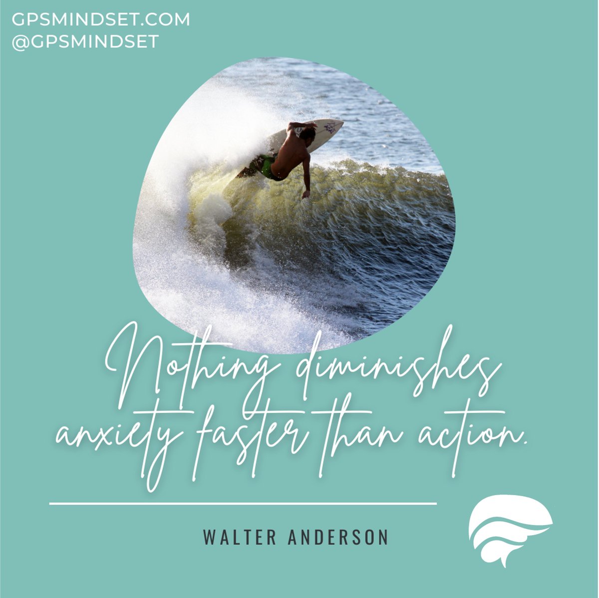 GPSmindset's tweet photo. "Nothing diminishes anxiety faster than action." - Walter Anderson
#mentalhealth #mentalhealthawareness #mentalhealthcommunity #mccleanva #washingtondc #maryland #gpsmindset #somedocs #anxiety #anxietyawareness #anxietyrelief #aanxietysupport #action https://t.co/IjtDlqNWlW