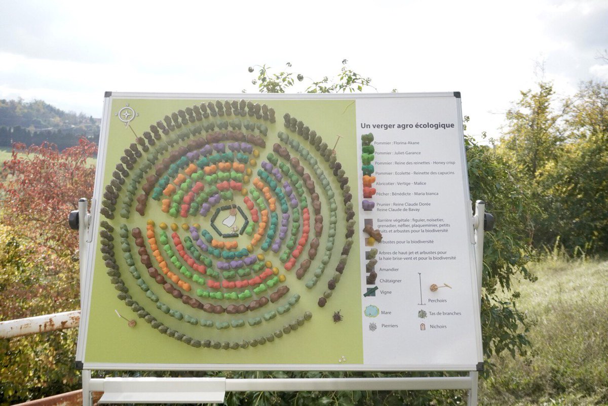 🌳 Notre agriculture se transforme et s'adapte chaque jour un peu plus !

Merci aux équipes de l'<a href="/INRAE_France/">INRAE</a> pour la visite du verger agro-écologique circulaire de Gotheron dans la Drôme, un verger pionnier en la matière avec un objectif de #zeropesticide.