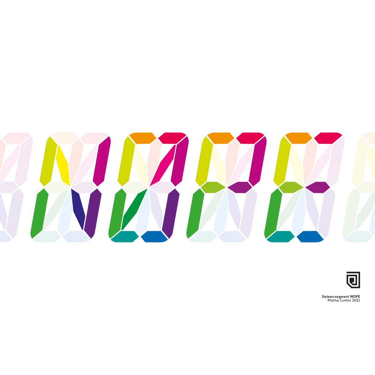 MattiaC's tweet photo. NOPE
YOU*
Available
at @KnownOrigin_io
https://t.co/wgsVU8DBJE
#mattiac #produkt #16segments #nft #crytpoart #colors #whoa #NOPE #YOU #CANT https://t.co/XDzjMoIo5b