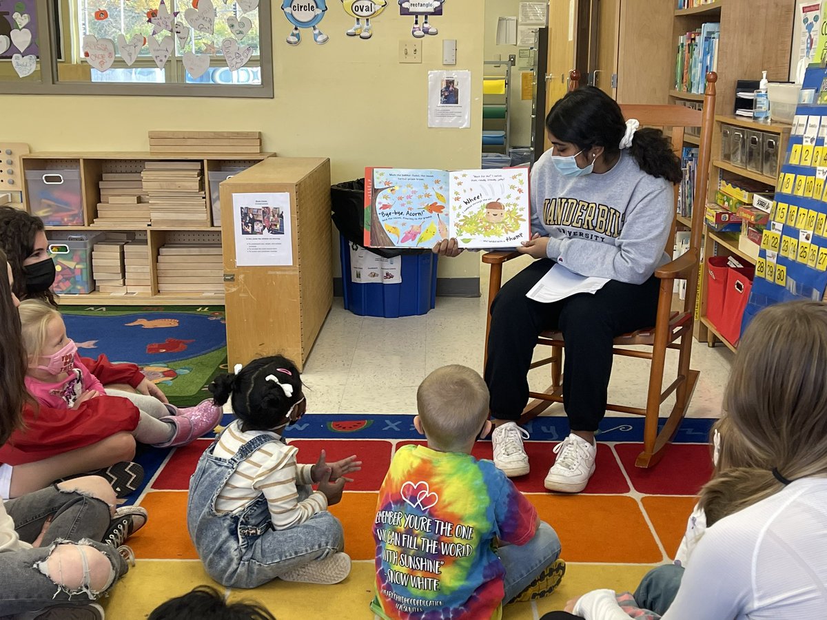 NCHSPreschool's tweet photo. Learning about tree growth and textures with Ms Tessa and Ms Maeve #fallweek #bebold203 @NCHSOFFICIAL @NCHSRedhawksCTE @Naperville203 https://t.co/JTJqelXXU2