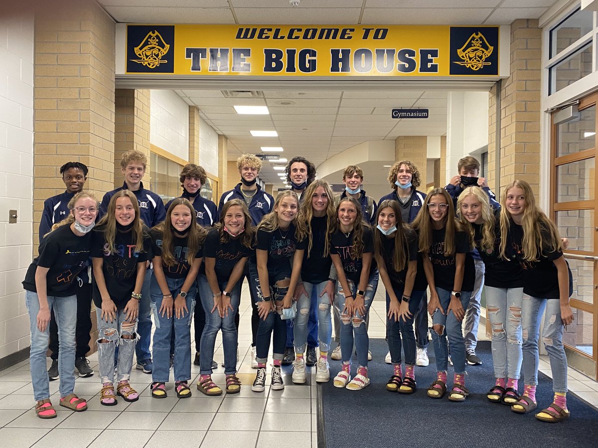 Sending off our cross country teams to state!