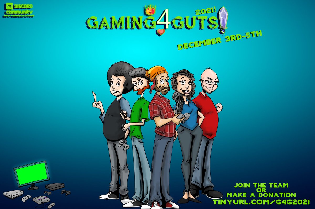 gaming4guts's tweet photo. We are hosting our annual charity event Dec 3rd to Dec 5th for @crohnscolitisfn! Anyone can join in on the fun and host their own stream. Be sure to check out the link in our bio!
#IBD #UlcerativeColitis #gaming4guts #CrohnsDisease #jpouch #ostomy #INDColitis #charitystream https://t.co/lQw3B731AX