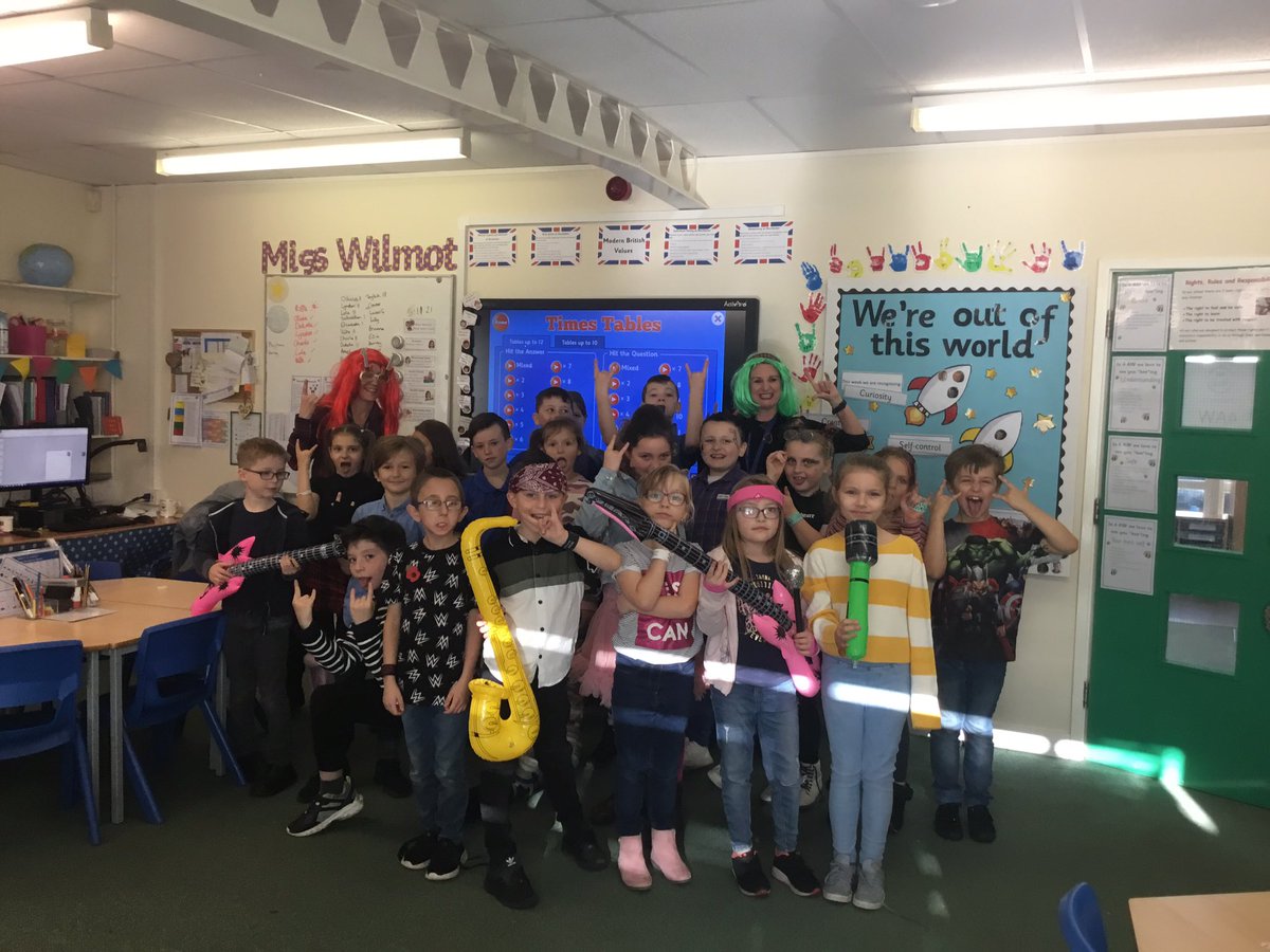 DorchesterHull's tweet photo. 4AW enjoying Timetable Rockstar day! #DorchesterMaths #timestablerockstar #year4 #timestables https://t.co/yai0EVV9fC