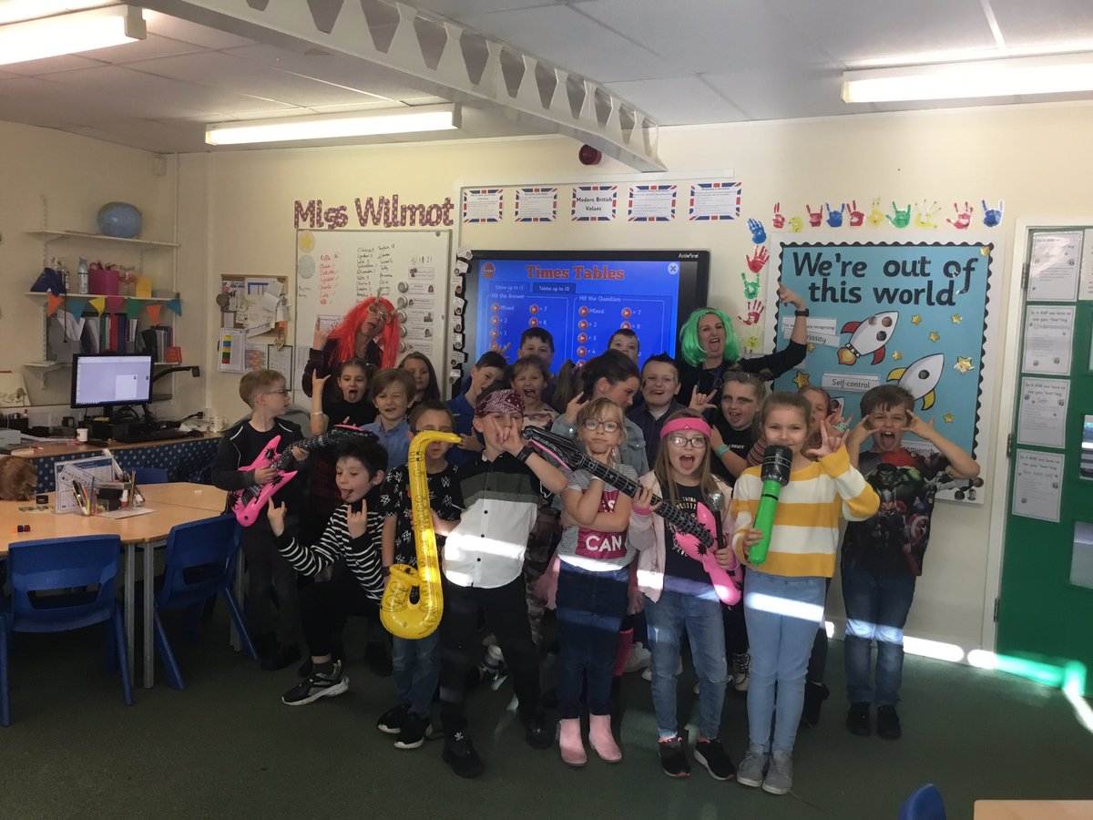 DorchesterHull's tweet photo. 4AW enjoying Timetable Rockstar day! #DorchesterMaths #timestablerockstar #year4 #timestables https://t.co/yai0EVV9fC