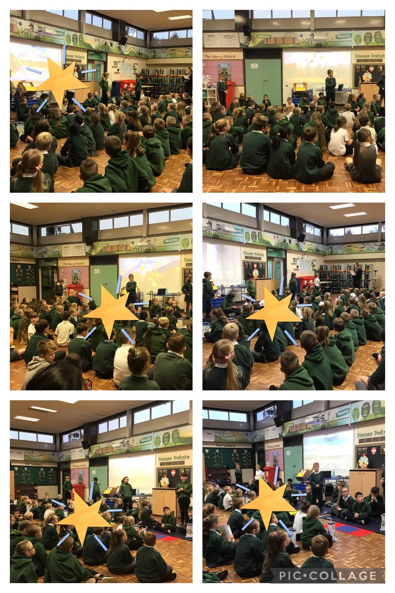 BGloveswriting's tweet photo. A fantastic morning in our assembly this week. Some brilliant reading challenge certificates, an amazing spelling bee where we showed #confidence #challenge and a lantern parade from years 2 and 6 to
top it off. A super way to end a super week! @BGlovestheArts @BGLovesReading https://t.co/Ar2xPaF5vU