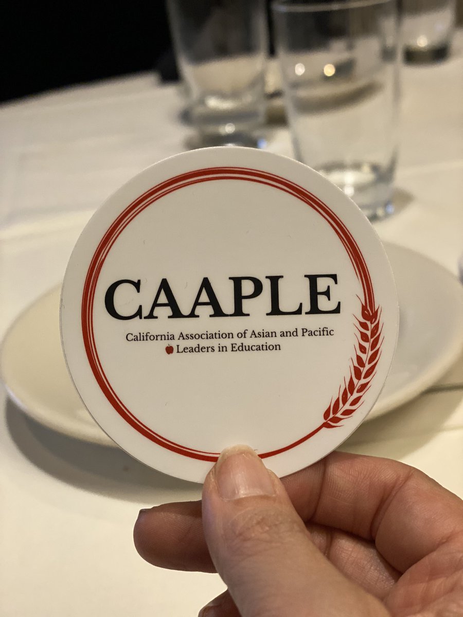 3 reasons to join @CAAPLE1 (CA Assoc of Asian and Pacific Leaders in Education) 
1. Fellow educators who know and understand your story 
2. A close knit network so you don’t feel isolated
3. Break the “bamboo” ceiling!
<a href="/julienneleeFSD/">Dr. Julienne Lee</a> <a href="/DrSandraSong/">Dr. Sandra Song</a> <a href="/Eric_PadreFan/">Eric Takeshita</a> <a href="/RoderickGayta/">Roderick Gayta (he/him)</a>