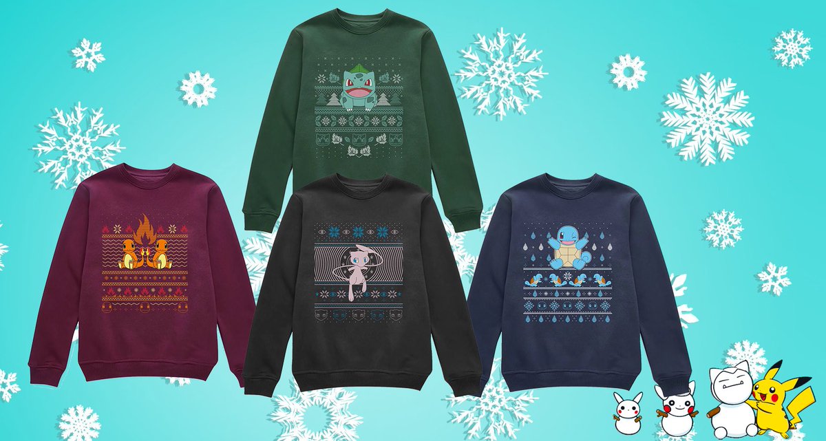 Pokekalos's tweet photo. 🎁#Concours🎁
▶️Un pull de Noël Pokémon au choix à gagner !
✅Pour participer :
• RT le tweet
• Follow @ZavviFr et @Pokekalos

 TAS le 12 Novembre. Bonne chance à tous 🍀
https://t.co/57lNj8DPm0 https://t.co/B0vT6Rtp2o