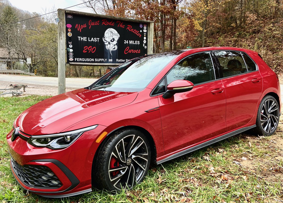 drivingthenatio's tweet photo. 2022 #Volkswagen #Golf #GTI gets an updated 2.0-liter engine producing 241hp and digital cockpit. #VWTestDrive #wwcoty #drivingthenation #vw #vwgolf #vwgolfgti @VW @VWGroup https://t.co/E6teyR0175