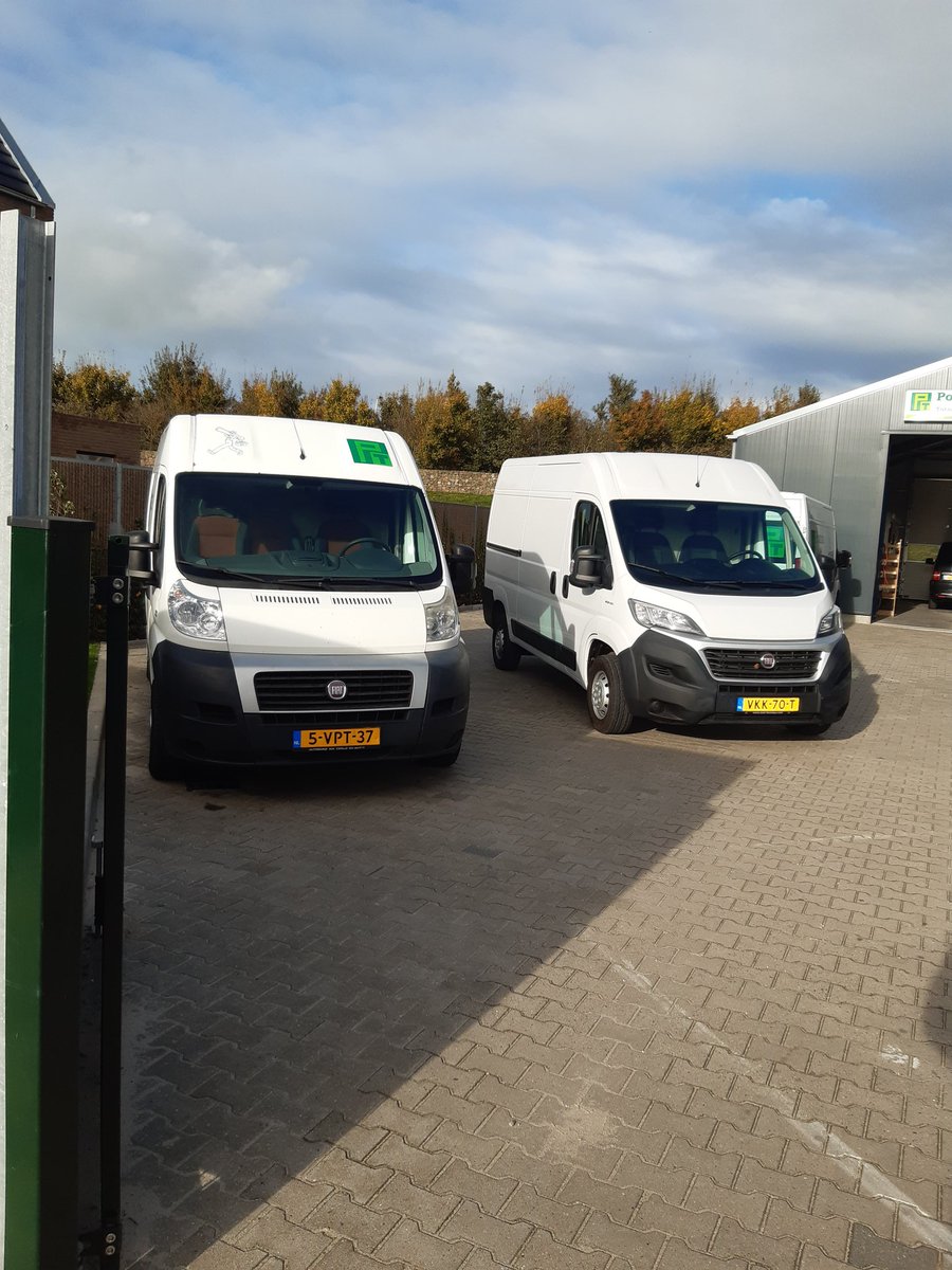 Na 10 jaar trouwe dienst staat zijn opvolger klaar, keurige aflevering en service van Sent Waninge #vakwerk