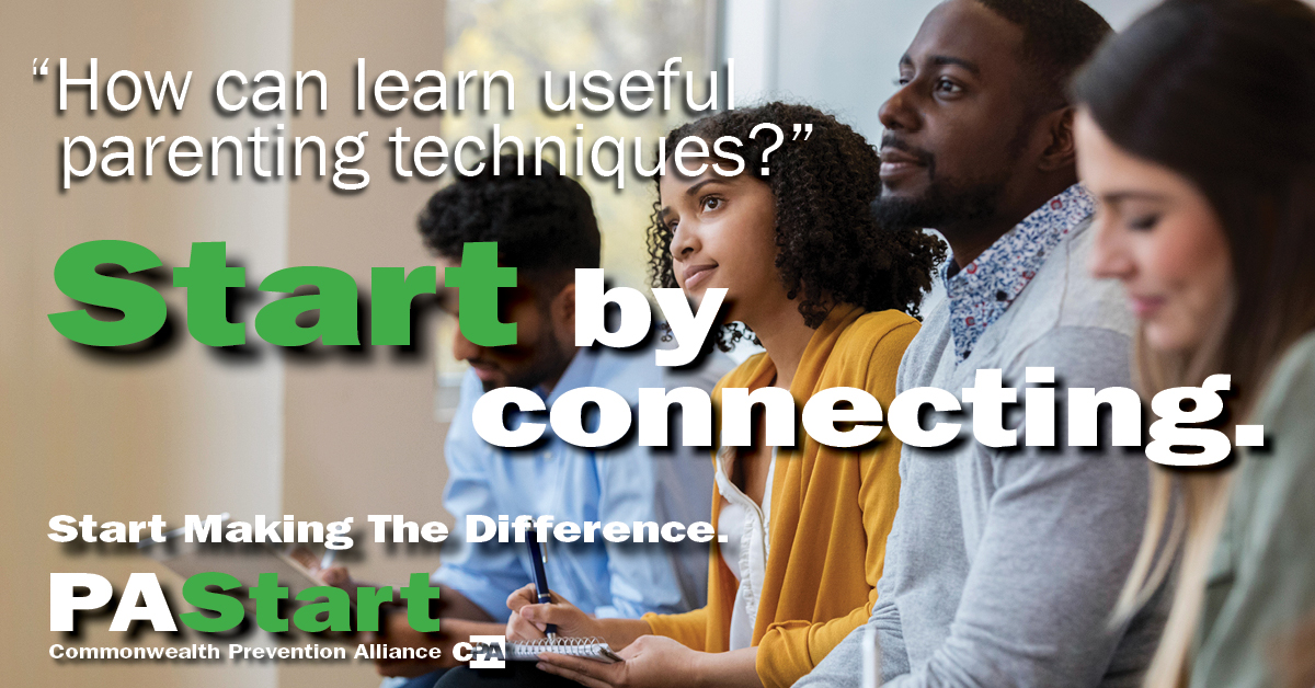 PreventionPa's tweet photo. Take a step towards strengthening your parenting skills by connecting with your children. Try our helpful tools to start: https://t.co/qIJG0XCvTM #PAStart #PaStartbyConnecting https://t.co/wzgaliqH8e
