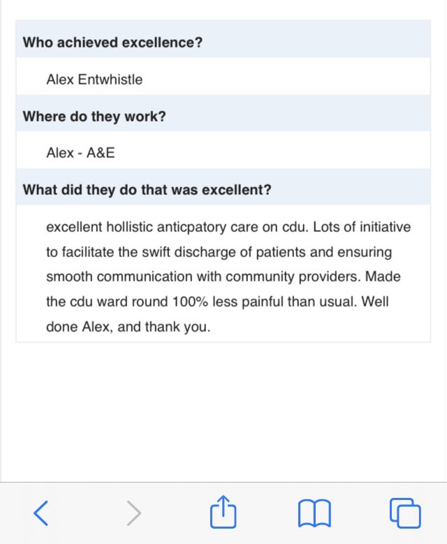 alex80683040's tweet image. Got a email from QUDOS. It’s a way of staff praising yours work #assistantpractitioner #ap #westsussexrcn