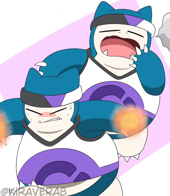 [ flail + yawn ] #PokemonUNITE 