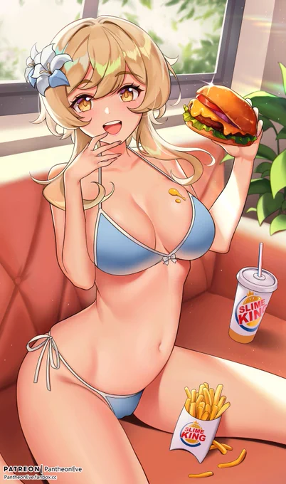 Want a taste? 🍔
#原神  #GenshinImpact 