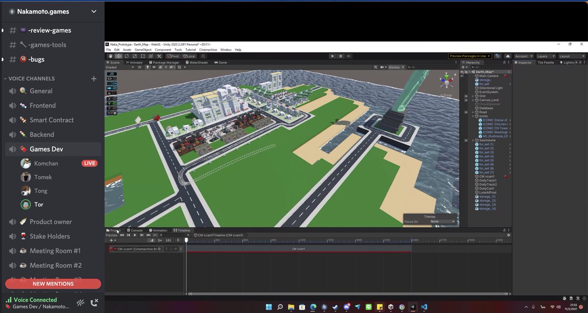 NakamotoGames's tweet photo. It’s Friday, 10:10PM in Thailand and our #team continues to build the #NAKAVERSE and prepares the #mainnet launch for this month. We’ll #launch #multiple, instead of one #game and we’ll continue to overdeliver on a frequent basis. $NAKA #P2E #gaming #kingdom #metaverse https://t.co/tCgbKOAiuI