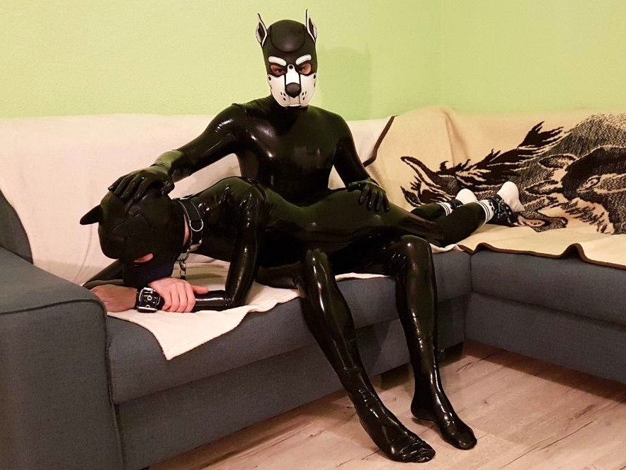 eukar_yote's tweet image. Have a dominant @upiucanine having his way with this 'yote and doing things to him ;3.

(Also, have a nice weekend y'all! ^w^)