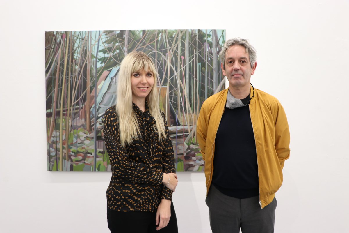 afoggynotion's tweet photo. My solo show 'I Trust the Quiet' opened last week at @burrencollege in Co Clare. I was in conversation with Kevin Kavanagh and @KevKavGallery also launched a book on my work. The show runs Mon-Fri until 26/11. #exhibition #contemporaryart #ceciliadanell #kevinkavanagh https://t.co/Brybf9GGW3