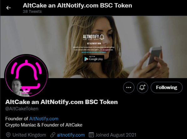 TradeIntuition's tweet photo. ๐ This is an amazing Project!!! ๐ฅ Newly Listed Token on #bsc #bscgems #fairlaunch Get #altcake #altcaketoken NOW!!! We are so early and in my opinion this is like #winning the #lottery ... #coingecko listing in the works - advertisements in the works ๐ฏ https://t.co/8mVWnVSUXa