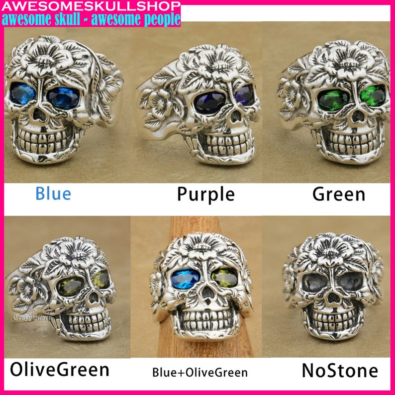 my_skull_shop's tweet photo. Brand new Floral skull ring, sugar skull ring 925 Sterling Silver
Get it here = >>> https://t.co/ou0gIkFm8h <<< ----
#skullearring #skulljewelry #skullearcuff #awesomeskullshop https://t.co/BstWabxdhQ