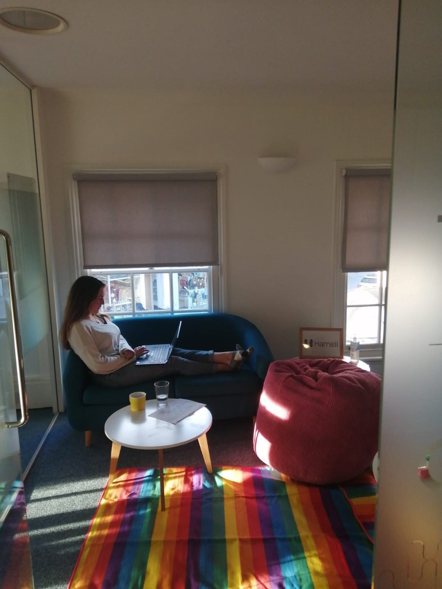 hamellcomms's tweet photo. Check out our de-stress room – an area where we could take some time to chill out and take a breather from a busy day of work. Follow #StressAwarenessWeek for tips on how you can help minimise stress. https://t.co/4B4aUWyfjl