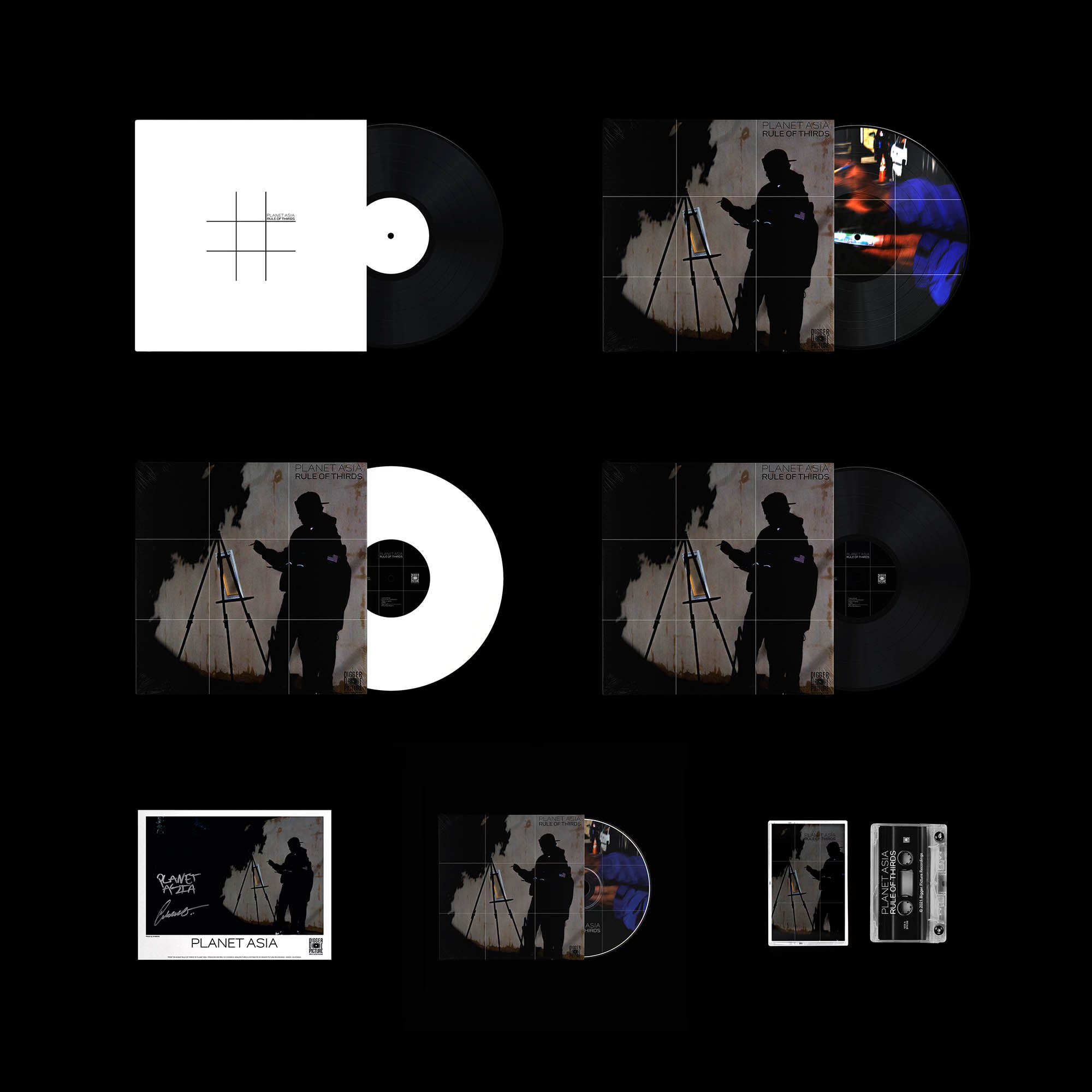 Planet Asia - Rules Of Third LP Evidence 【公式通販】
