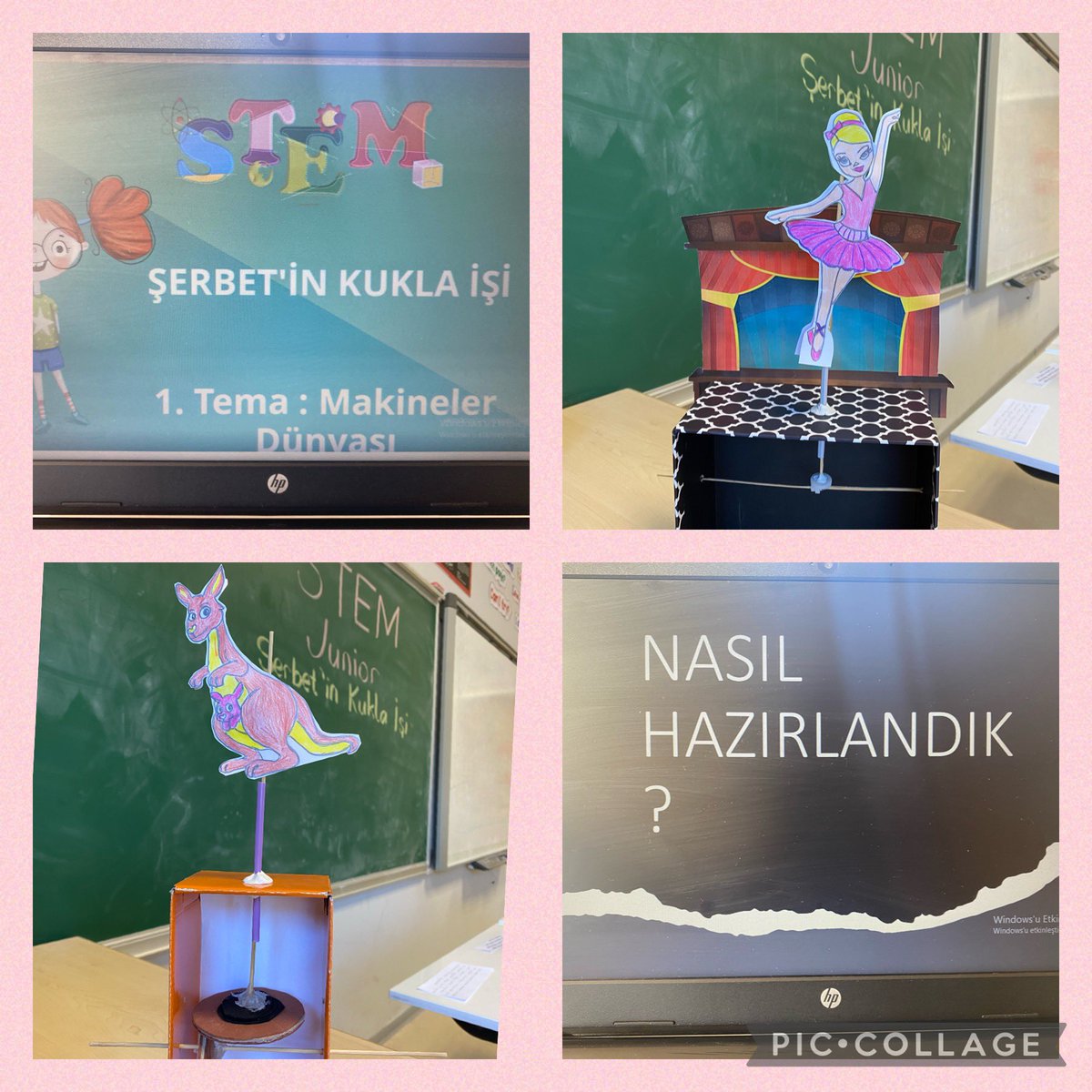 busraerdnc's tweet photo. #STEMJunior dersi Makineler Dünyası kapsamında hazırlandığımız “Şerbet’in Kukla İşi” serüvenimizi tamamladık. #STEMgelecektir ❤️💙 https://t.co/o10TqCGcxk