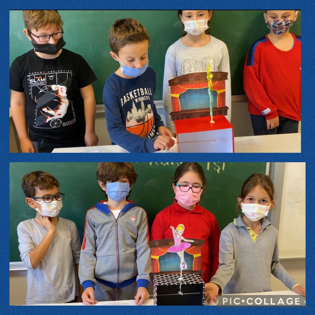 #STEMJunior dersi Makineler Dünyası kapsamında hazırlandığımız “Şerbet’in Kukla İşi” serüvenimizi tamamladık. #STEMgelecektir ❤️💙