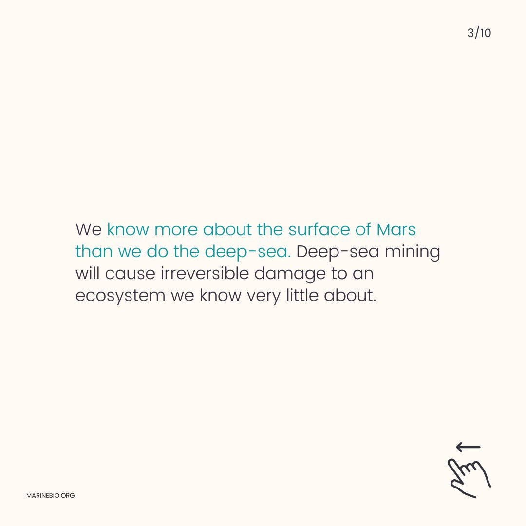 TheOxygenProj's tweet image. The biggest reason why #DeepSeaMining is dangerous? 

We don’t know enough about the deep sea.

#DefendTheDeep #KeepItInTheDeep