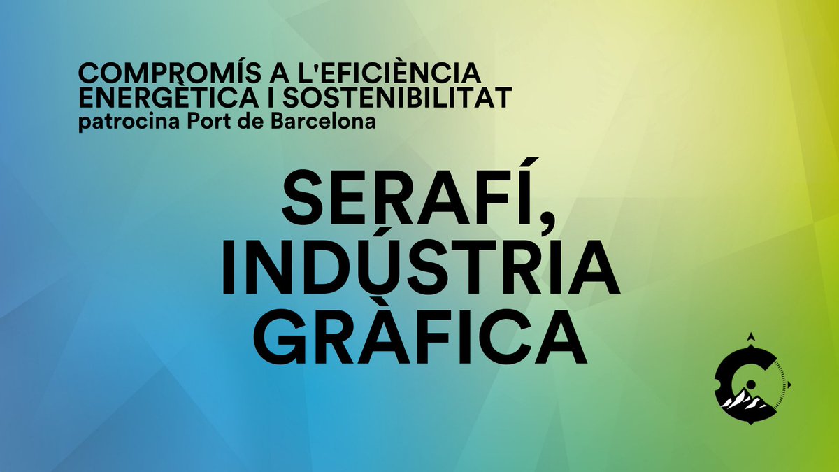 Serafí, Indústria Gràfica (<a href="/serafi_igp/">Serafí ind. gràfica</a>), Reconeixement al compromís amb l’#eficiènciaEnergètica i la sostenibilitat patrocinat pel @portdebarcelona