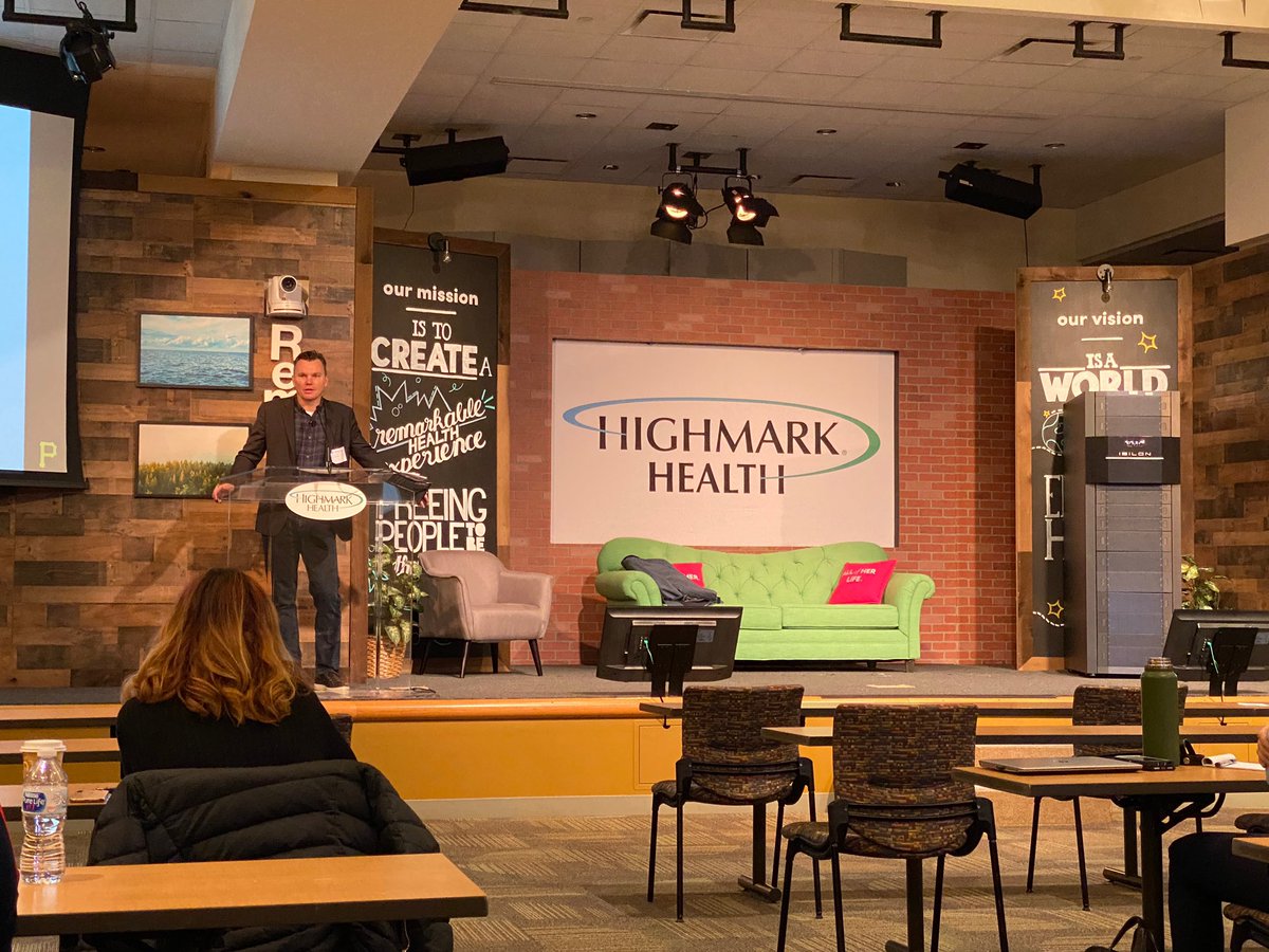 This morning, Ben Cherington joined our partners <a href="/AHNtoday/">AHN</a> and @Highmark for their annual Leadership Summit to discuss leading through change, the challenges leaders face during a pandemic and more.