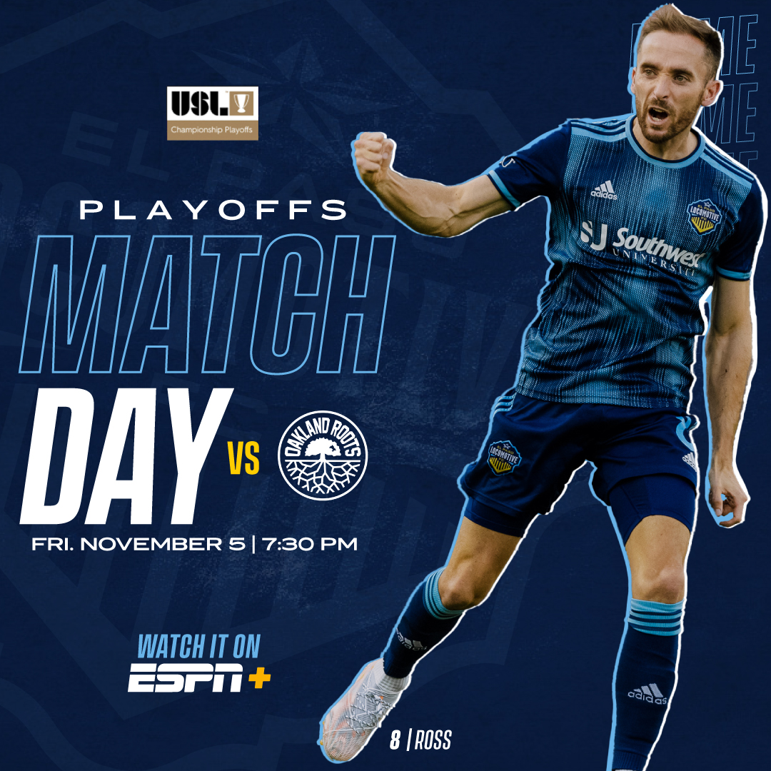 eplocomotivefc's tweet photo. The #Track2Trophy begins TONIGHT! #VAMOSLOCOS #VAMOSELPASO

🏟: Southwest University Park 
⏰: 7:30pm kickoff | 6:30pm gates
🆚: @oaklandrootssc 
📺: ESPN+
🎟: https://t.co/lL7ub6KlS5 https://t.co/m6v7OwUrfe