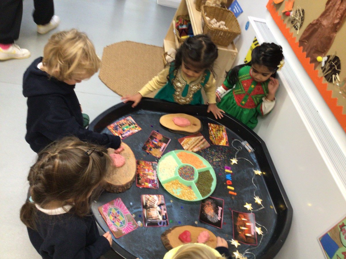 Today <a href="/NBH_WestHamp/">NBH Nursery & Pre-Prep West Hampstead</a> we celebrated Diwali with some wonderful activities and some very special guests who visited to read us a special Diwali story. <a href="/NBHSchool/">North Bridge House</a> #CognitaWay