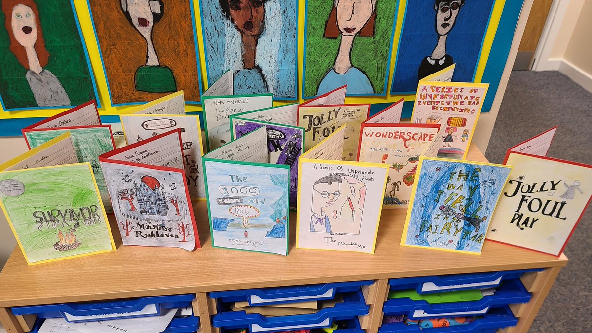 latimerprimary's tweet image. #ClassBL have made some amazing book reviews to display in our year 6 library. They are all reading some amazing books!
