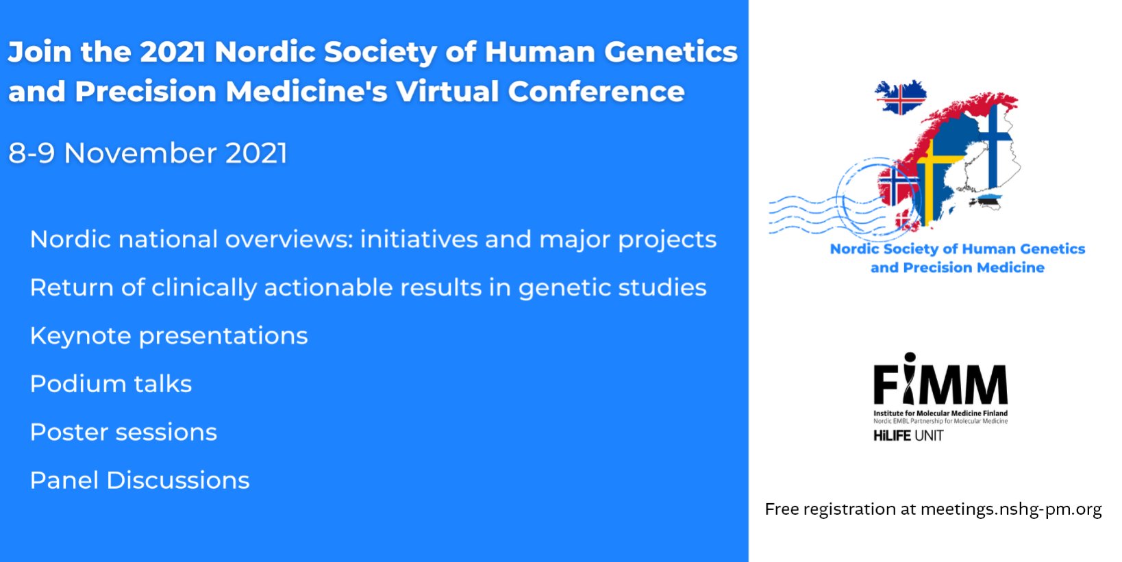 Nordic Society Human Genetics/Precision Medicine on X: