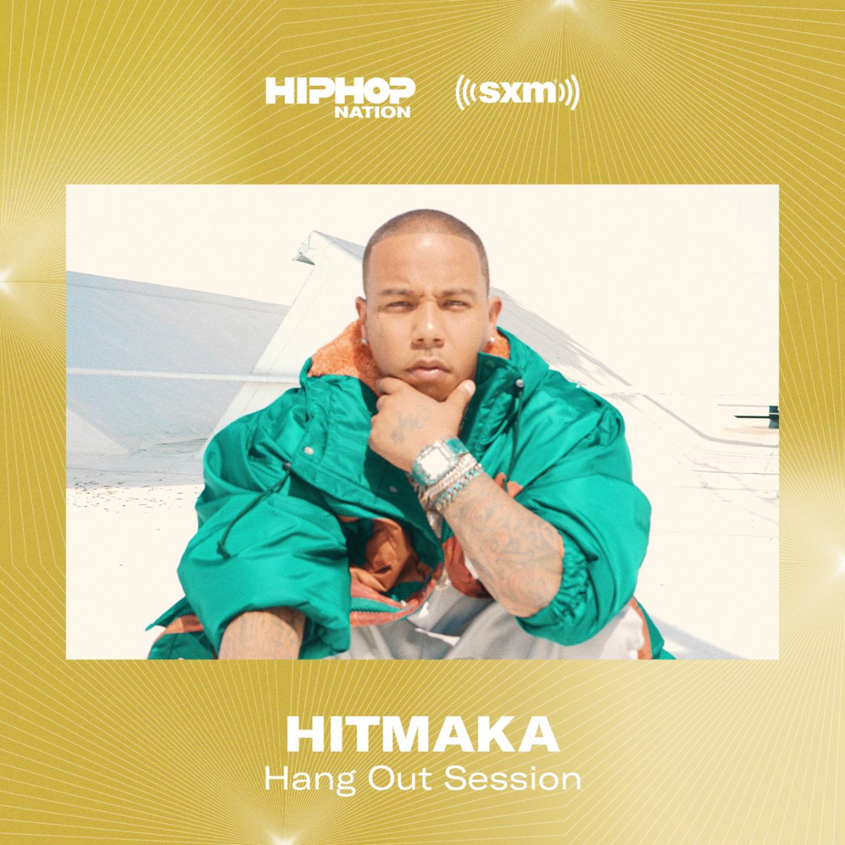 HipHopNation's tweet photo. .@_Hitmaka is pulling up to hang out on air today at 5pm ET. #HANGOUTSESSIONS 🔥 

Listen on the SXM app here: https://t.co/ixystxRf76 https://t.co/jRk7JGO0L5
