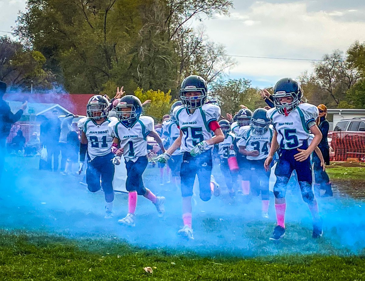 JDYouthFootball's tweet photo. A big congratulations to our Gremlins team that played in the championship game on Saturday. They had a great showing to finish up their year!
Thanks to our wonderful JDYF family who came out to support.
#jdpride #youthsports #hustlehitneverquit #youthfootball #uteconference https://t.co/u4Af4nPUnq