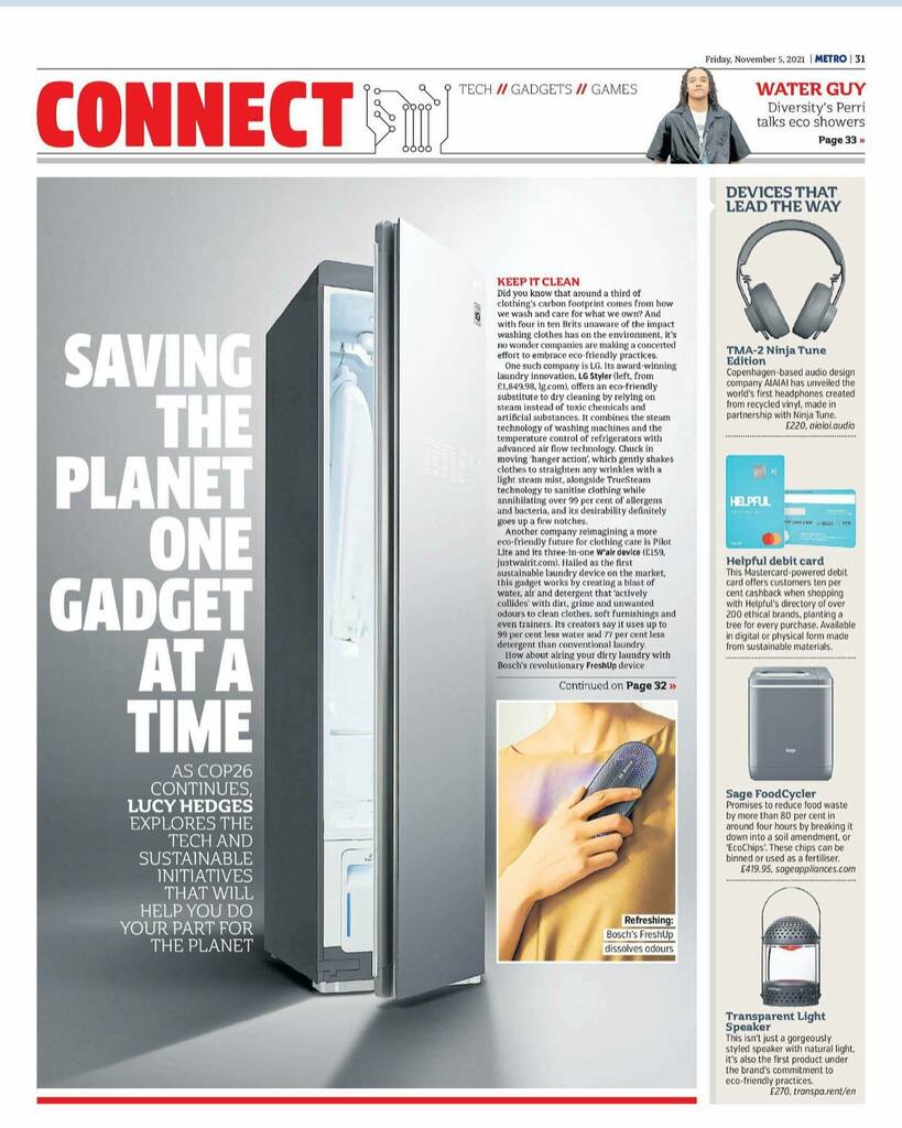 lucyhedges's tweet photo. This week’s #Connect section is all about sustainability tech and gazing into the future of automotive innovation👩🏽💻 #techeditor #metro #gadgets #tech #cartech #futuregazing🔮 https://t.co/j7CvgVOAu6