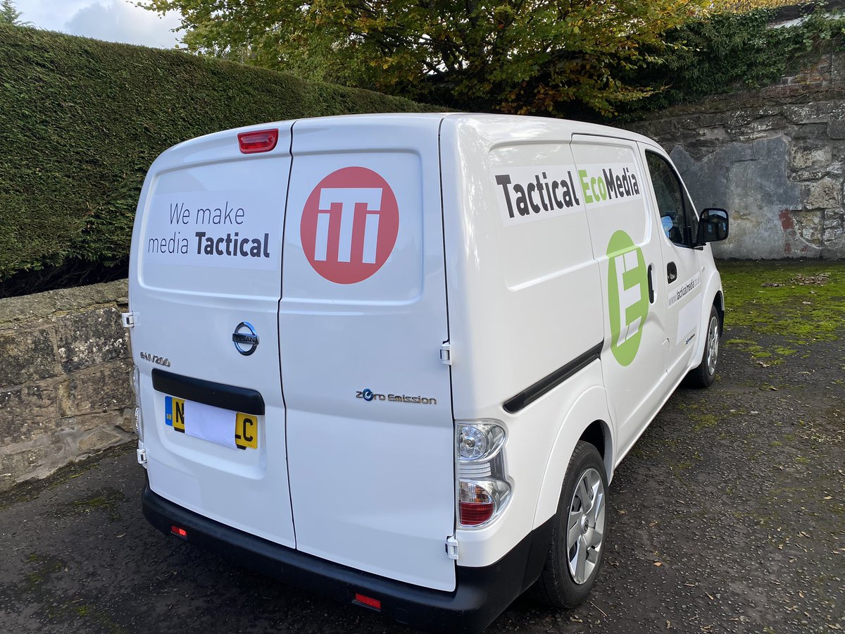 Glasgow company <a href="/tacticalmediauk/">Tactical Media</a> produce Media Mats from waste wood pulp compostable EcoCups with vegetable inks and deliver them in electric vans. The greenest advertising available here in Scotland. What do you think <a href="/NicolaSturgeon/">Nicola Sturgeon</a>  #cop26 #climatefringecop26 #greenerscotland