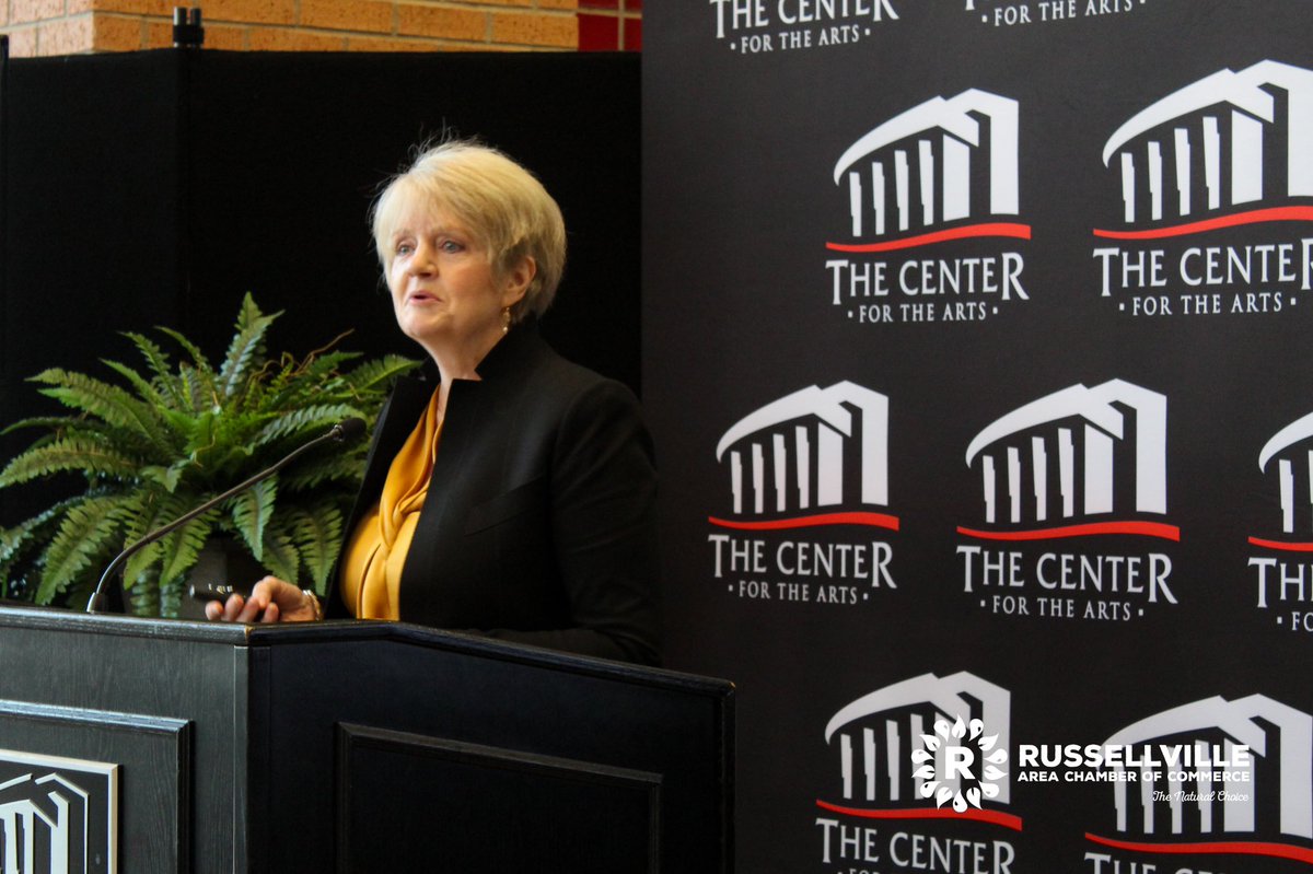 Russellville Chamber (@rsvlareachamber) on Twitter photo Thank you <a href="/drrbowen/">Robin E. Bowen</a> for giving us an update on all the great things happening at <a href="/ArkansasTech/">Arkansas Tech</a>! Congrats on being the number 1 Regional Public University in Arkansas! #FightOn #russellvilleAR Thank you <a href="/drrbowen/">Robin E. Bowen</a> for giving us an update on all the great things happening at <a href="/ArkansasTech/">Arkansas Tech</a>! Congrats on being the number 1 Regional Public University in Arkansas! #FightOn #russellvilleAR