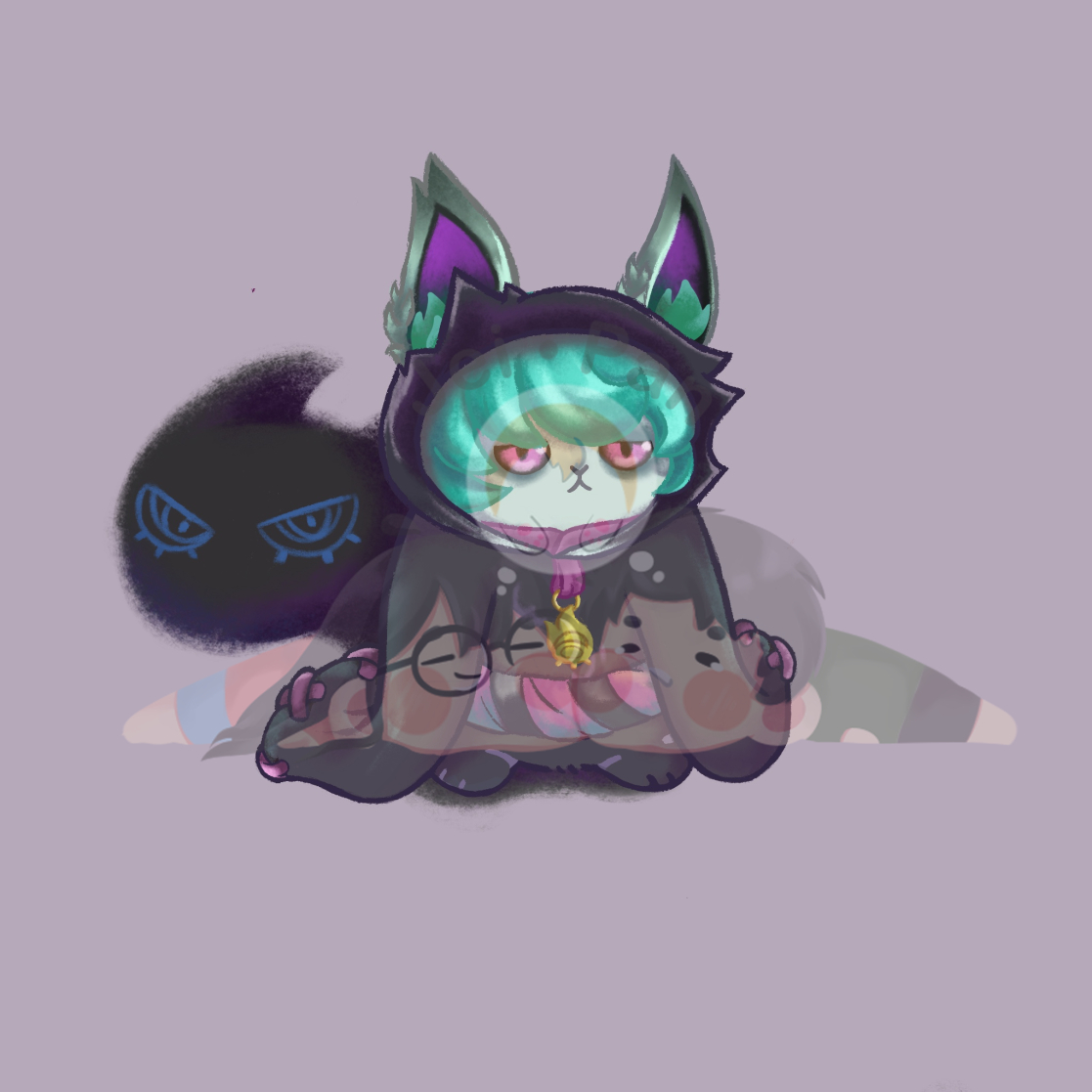 Jeicchu's tweet photo. Thankyou for commissioning me 💛
@a_flex_yass
#catlol #LOL #LeagueOfLegends #commissionart https://t.co/MtIdR88FFl
