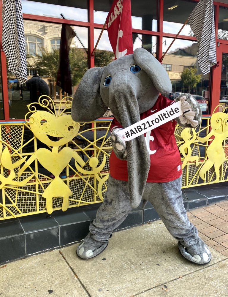Big AL is looking for students to share their AMSTI Iron Bowl STEM Challenges for Alabama. Just share your STEM challenge and use the hashtag #AIB21rolltide so it will count for the University of Alabama.
