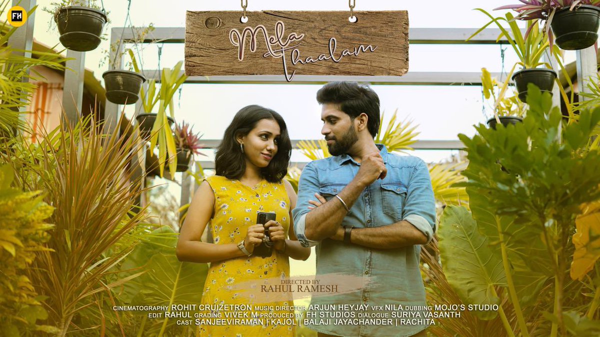 Premgiamaren's tweet photo. Happy to release this beautiful rom-com short film Mela thaalam. Wishing the entire team all the very best.

@fourheartsstud1

https://t.co/kyhMHSsUjI https://t.co/8JsUnLxBgG