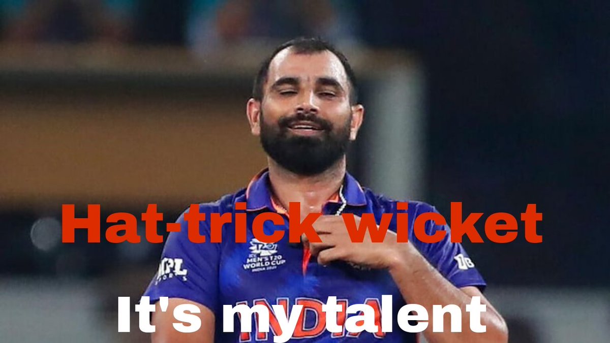 MukeshK91670367's tweet photo. #Shami Shami gone another Hat-trick https://t.co/GHOSnBeVBt