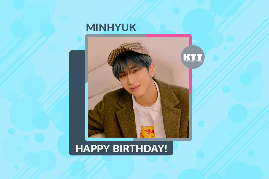 [KPOP BIRTHDAY] Happy Birthday to #DCRUNCH's Minhyuk! #HappyMinhyukDay