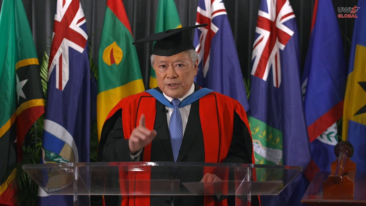 UWITv's tweet photo. Scenes from the 2021 #UWIMona #Graduation Ceremony: Faculty of Social Sciences Part 2, Engineering and IGDS. Watch live on https://t.co/luMYSBWCrN, https://t.co/oOfqZ92NGf or on the #UWITV #FlowEVO channel #UWI #ButchHendrickson National Baking Company @nationalbakery https://t.co/eYSnos6Yow
