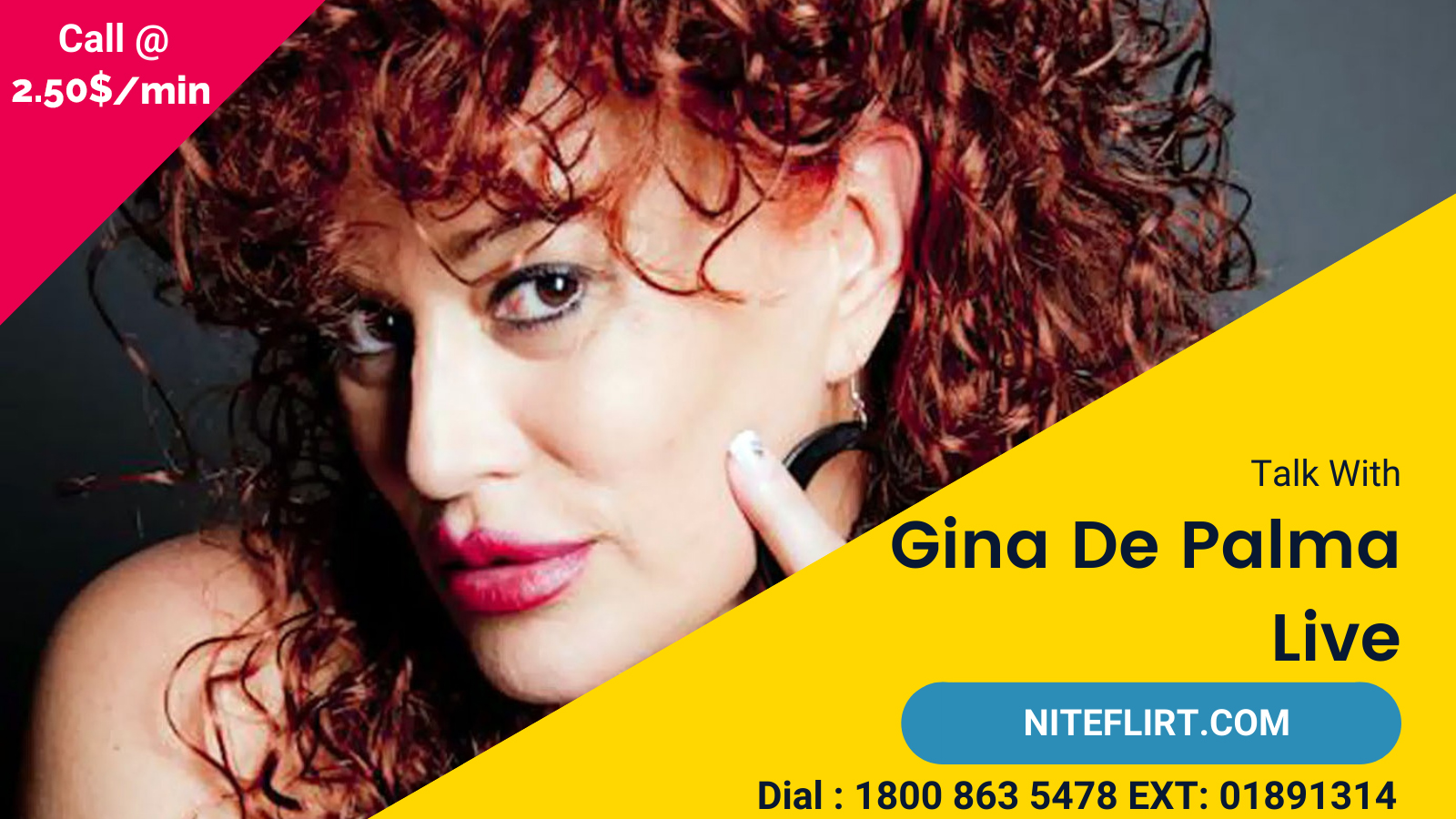 TW Pornstars - GinaDePalmaLV. Twitter. I am available to talk ! Talk to me  Live on : Dial -1800. 3:35 PM - 5 Nov 2021