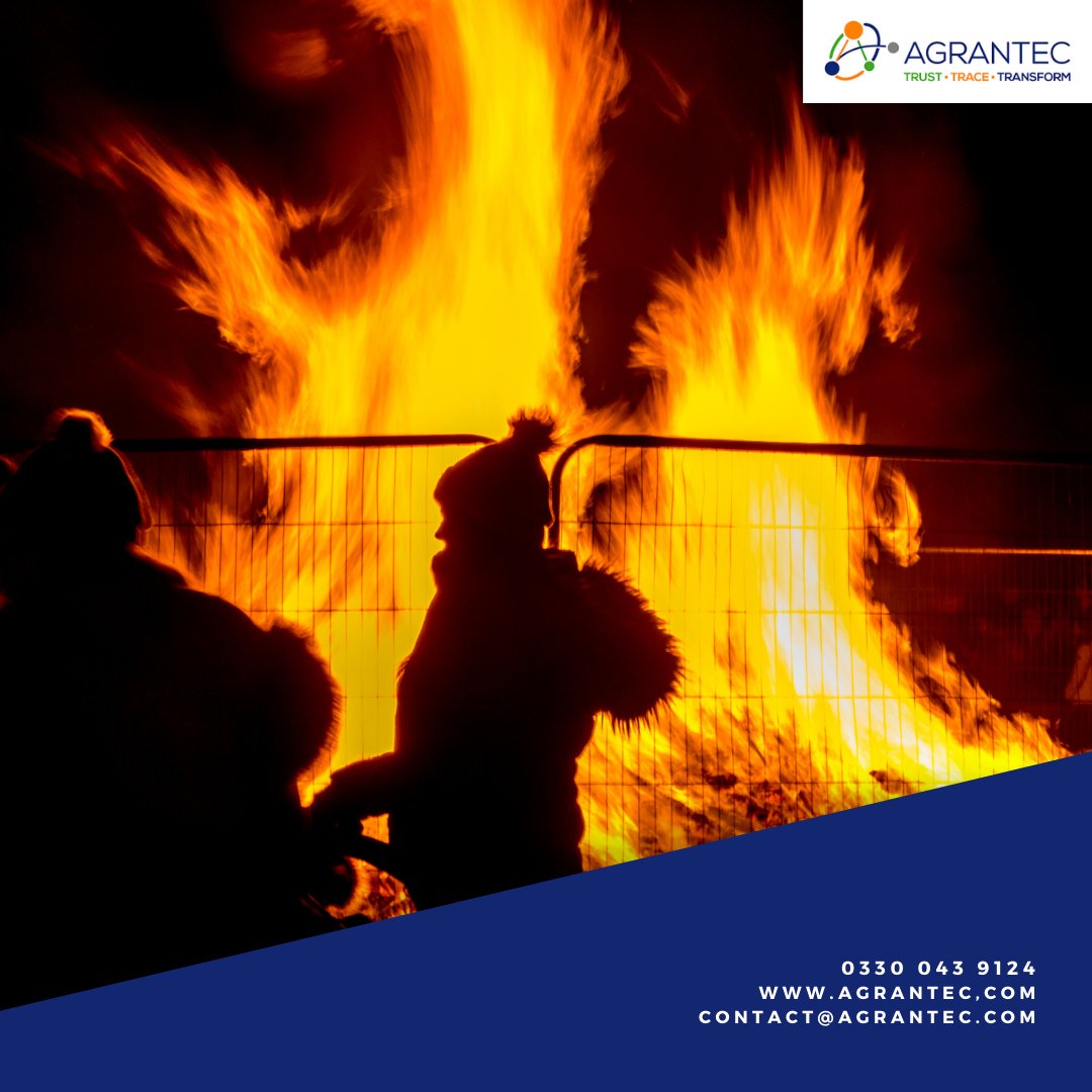 Agrantec's tweet photo. Remember remember the 5th of November! It’s Guy Fawkes Night! 🔥

We celebrate bonfire night as a commemoration of the failed Gunpowder Plot of 1905. Are you having some proper bangers 🌭 whilst watching the fireworks? 🎆

https://t.co/jBP5xU7UxO https://t.co/eoQINMGbtd
